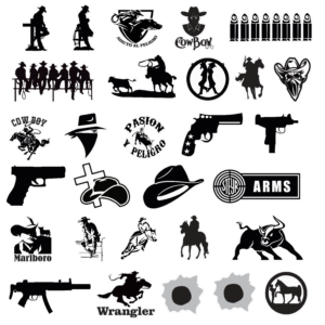 CARTON DE 30 STICKER DE 6 A 12 CM TORNASOL