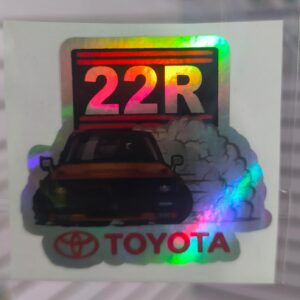 STICKER TORNASOL DE 6 – 12 CM. UNIDAD