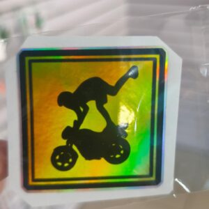 STICKER TORNASOL DE 6 – 12 CM. UNIDAD