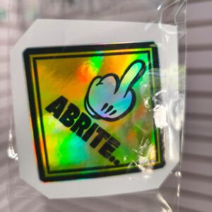 STICKER TORNASOL DE 6 – 12 CM. UNIDAD
