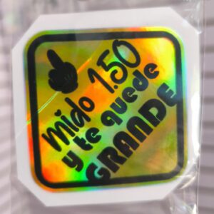 STICKER TORNASOL DE 6 – 12 CM. UNIDAD
