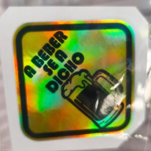 STICKER TORNASOL DE 6 – 12 CM. UNIDAD