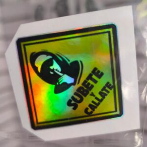 STICKER TORNASOL DE 6 – 12 CM. UNIDAD