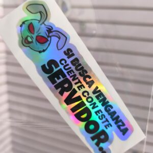 STICKER TORNASOL DE 6 – 12 CM. UNIDAD
