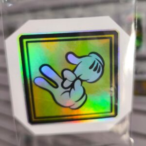 STICKER TORNASOL DE 6 – 12 CM. UNIDAD