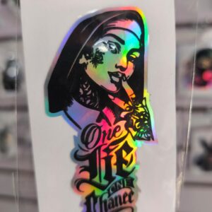 STICKER TORNASOL DE 6 – 12 CM. UNIDAD