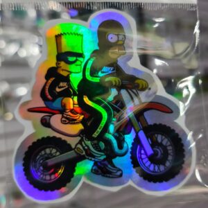 STICKER TORNASOL DE 6 – 12 CM. UNIDAD