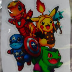 STICKER DE 6 – 12 CM. UNIDAD