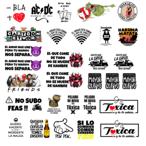CARTON DE 30 STICKER DE 6 A 12 CM TORNASOL