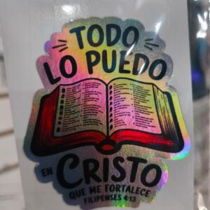 STICKER TORNASOL DE 6 – 12 CM. UNIDAD