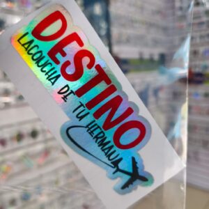 STICKER TORNASOL DE 6-12 CM. UNIDAD