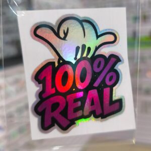 STICKER TORNASOL DE 6-12 CM. UNIDAD