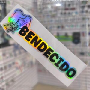 STICKER TORNASOL DE 6-12 CM. UNIDAD