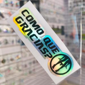 STICKER TORNASOL DE 6-12 CM. UNIDAD