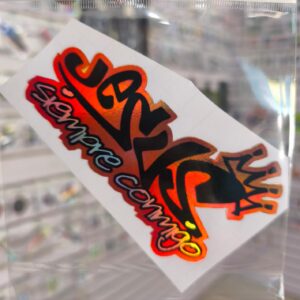 STICKER TORNASOL DE 6-12 CM. UNIDAD