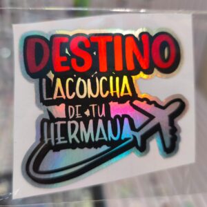 STICKER TORNASOL DE 6-12 CM. UNIDAD