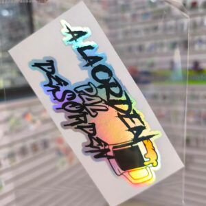 STICKER TORNASOL DE 6-12 CM. UNIDAD