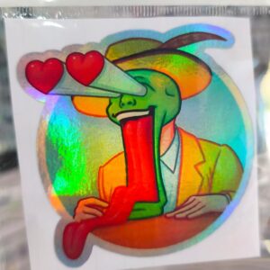 STICKER TORNASOL DE 6-12 CM. UNIDAD