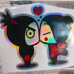 STICKER TORNASOL DE 6-12 CM. UNIDAD
