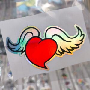 STICKER TORNASOL DE 6-12 CM. UNIDAD