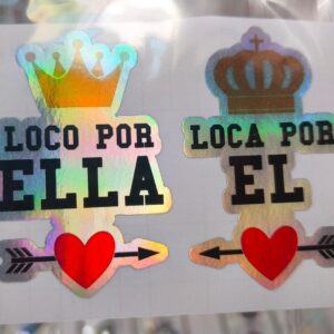 STICKER TORNASOL DE 6-12 CM. UNIDAD