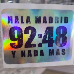 STICKER TORNASOL DE 6-12 CM. UNIDAD