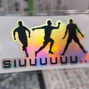 STICKER TORNASOL DE 6-12 CM. UNIDAD