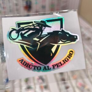 STICKER TORNASOL DE 6-12 CM. UNIDAD