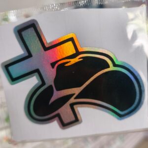 STICKER TORNASOL DE 6-12 CM. UNIDAD