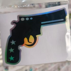 STICKER TORNASOL DE 6-12 CM. UNIDAD