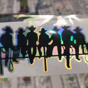 STICKER TORNASOL DE 6-12 CM. UNIDAD