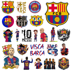 CARTON DE 23 STICKER DE 6 A 12 CM TORNASOL