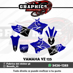 GRAFICO PARA YAMAHA YZ 125