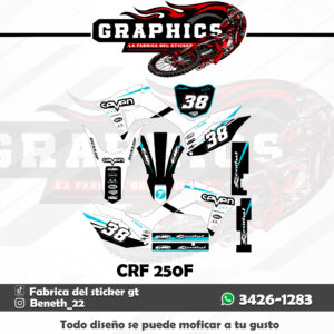 GRAFICO PARA HONDA CRF 250 F