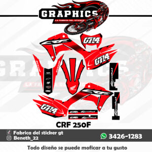 GRAFICO PARA HONDA CRF 250 F