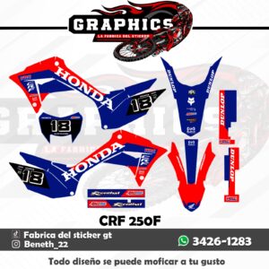 GRAFICO PARA HONDA CRF 250F