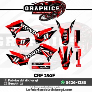 GRAFICO PARA HONDA CRF 250F