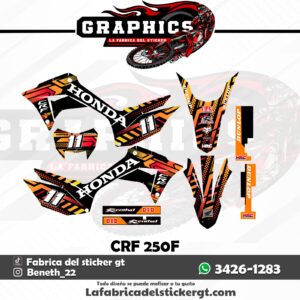GRAFICO PARA HONDA CRF 250F