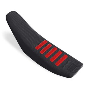 (00.55.66.07) FORRO DE ASIENTO MOLDE K1 CONTROL NEGRO/ROJO BIKER