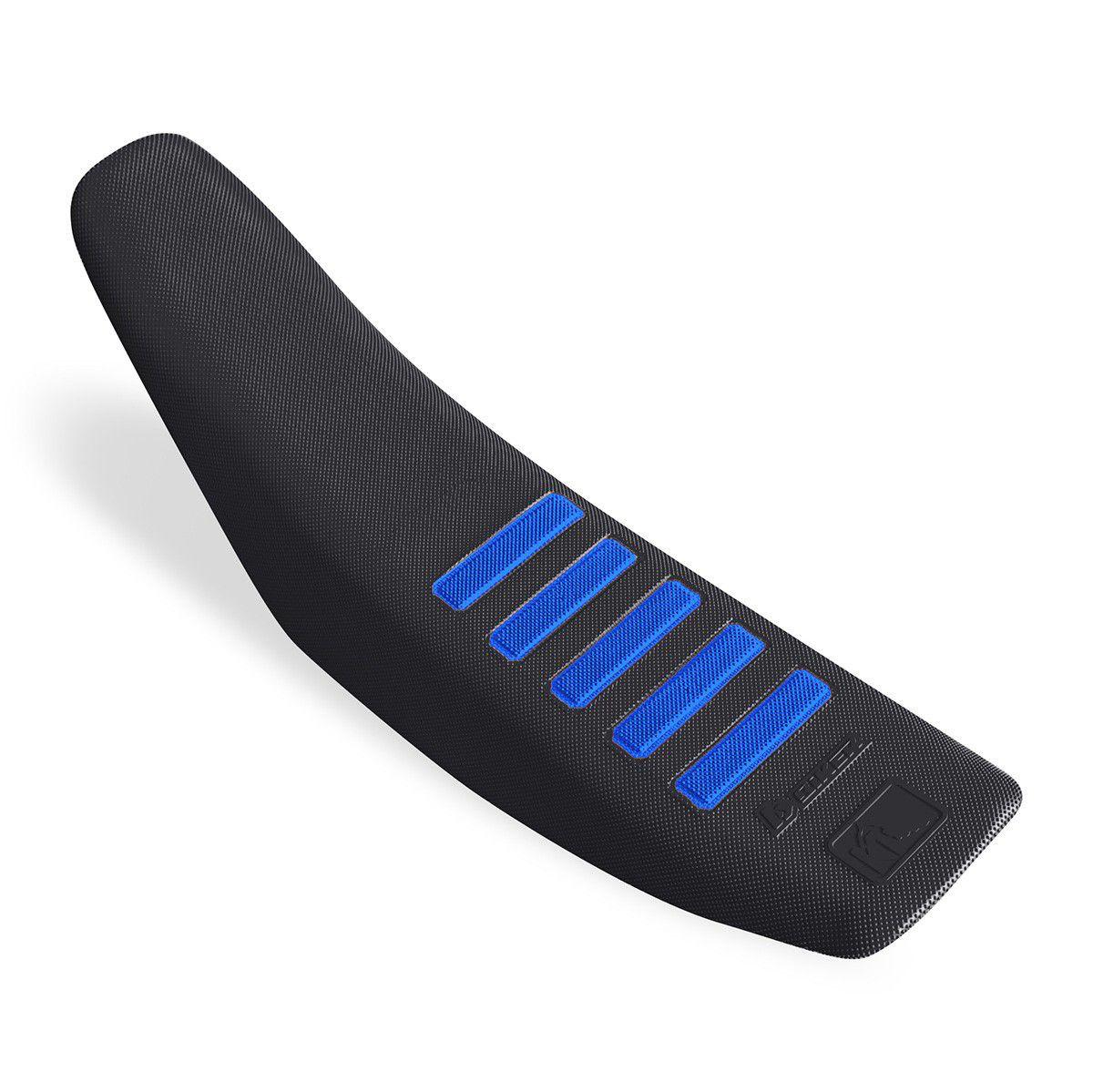 (00.55.66.10) FORRO DE ASIENTO MOLDE K1 CONTROL NEGRO/AZUL BIKER