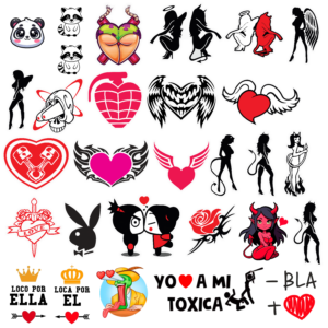 CARTON DE 29 STICKER DE 6 A 12 CM TORNASOL