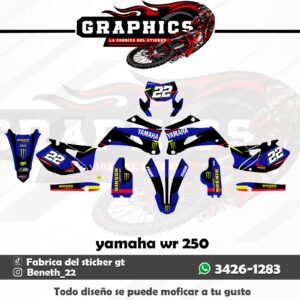 GRAFICO PARA YAMAHA WR 250